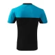 Tricou unisex Malfini Colormix 109, bumbac 200g/m2, Negru-Turcoaz Tricou unisex Malfini Colormix 109, bumbac 200g/m2, Negru-Turcoaz