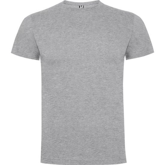Tricou bumbac, 165g/m2, gri melange Tricou bumbac, 165g/m2, gri melange