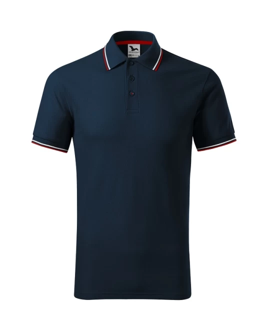 Tricou polo subtire, 180 g/mp, pentru barbati, Malfini Focus 232, Bleumarin