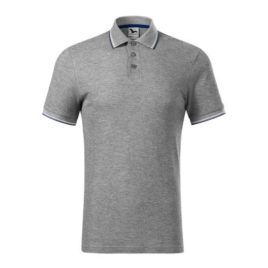 Tricou polo subtire, 180 g/mp, pentru barbati, Malfini Focus 232, Gri inchis Tricou polo subtire, 180 g/mp, pentru barbati, Malfini Focus 232, Gri inchis