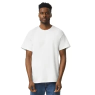 Tricou maneca scurta unisex, bumbac rezistent 203g/m2 Gildan 2000, Alb