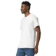 Tricou maneca scurta unisex, bumbac rezistent 203g/m2 Gildan 2000, Alb Tricou maneca scurta unisex, bumbac rezistent 203g/m2 Gildan 2000, Alb