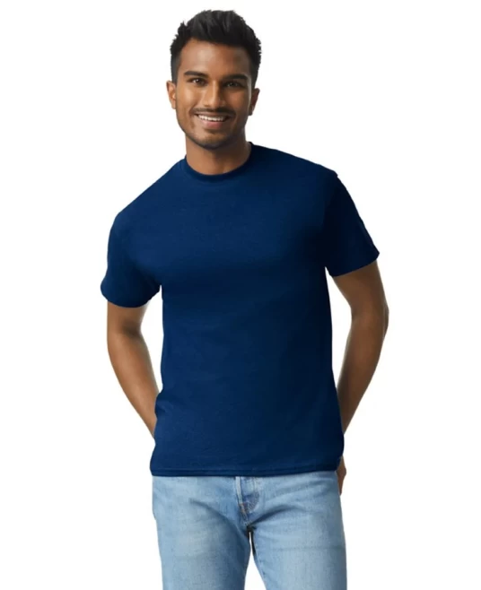 Tricou maneca scurta unisex, bumbac rezistent 203g/m2 Gildan 2000, Bleumarin