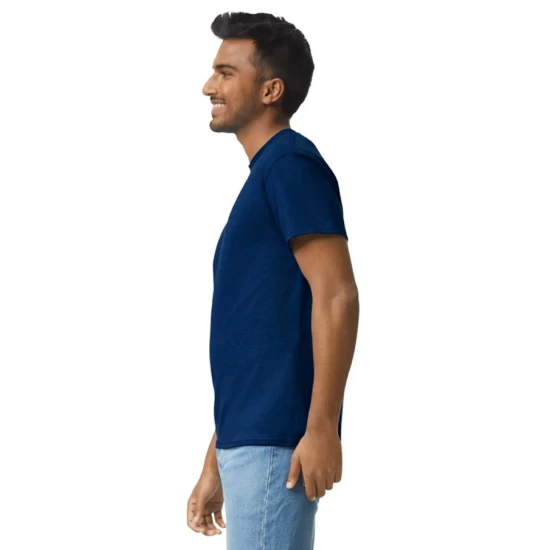 Tricou maneca scurta unisex, bumbac rezistent 203g/m2 Gildan 2000, Bleumarin Tricou maneca scurta unisex, bumbac rezistent 203g/m2 Gildan 2000, Bleumarin