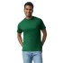 Tricou maneca scurta unisex, bumbac rezistent 203g/m2 Gildan 2000, Verde inchis
