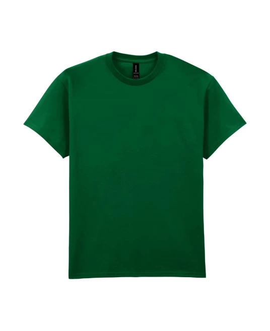 Tricou maneca scurta unisex, bumbac rezistent 203g/m2 Gildan 2000, Verde inchis