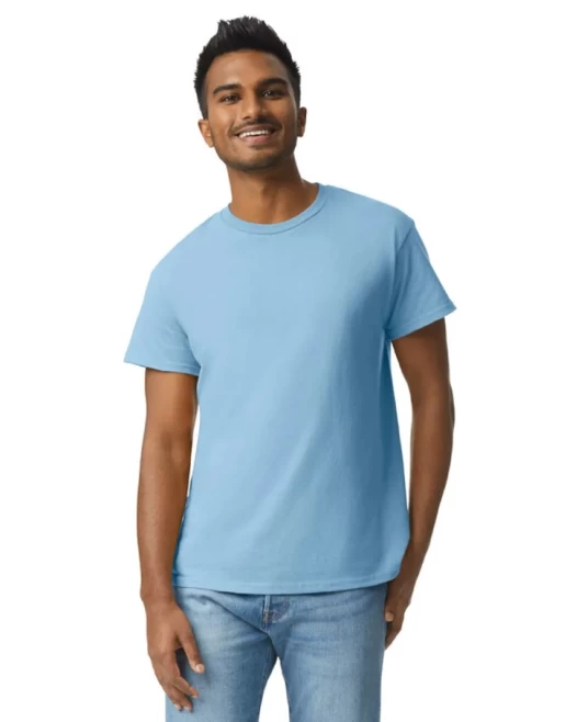 Tricou maneca scurta unisex, bumbac rezistent 203g/m2 Gildan 2000, Albastru deschis