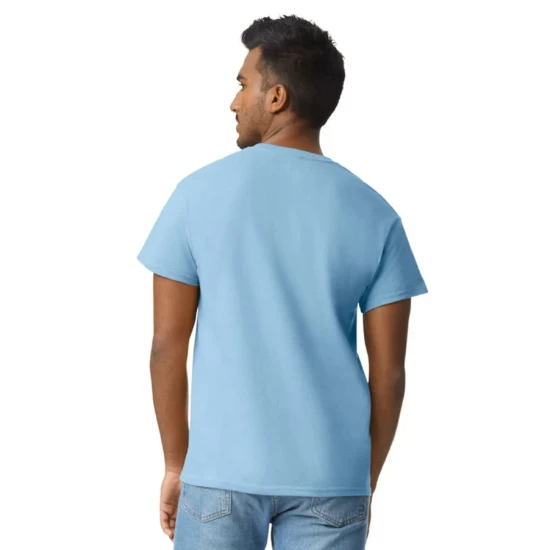 Tricou maneca scurta unisex, bumbac rezistent 203g/m2 Gildan 2000, Albastru deschis Tricou maneca scurta unisex, bumbac rezistent 203g/m2 Gildan 2000, Albastru deschis