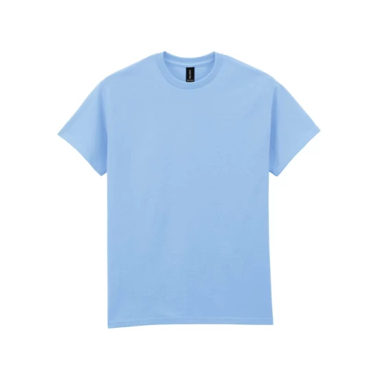 Tricou maneca scurta unisex, bumbac rezistent 203g/m2 Gildan 2000, Albastru deschis Tricou maneca scurta unisex, bumbac rezistent 203g/m2 Gildan 2000, Albastru deschis