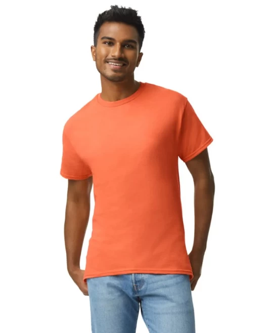 Tricou maneca scurta unisex, bumbac rezistent 203g/m2 Gildan 2000, Portocaliu