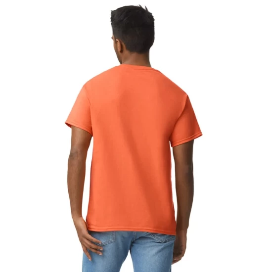 Tricou maneca scurta unisex, bumbac rezistent 203g/m2 Gildan 2000, Portocaliu