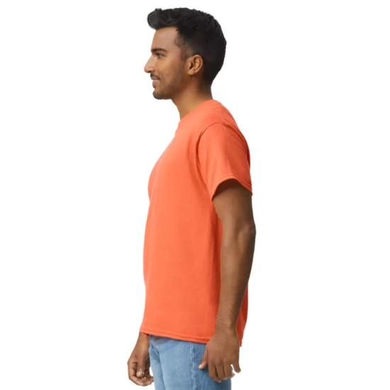 Tricou maneca scurta unisex, bumbac rezistent 203g/m2 Gildan 2000, Portocaliu