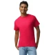 Tricou maneca scurta unisex, bumbac rezistent 203g/m2 Gildan 2000, Rosu Tricou maneca scurta unisex, bumbac rezistent 203g/m2 Gildan 2000, Rosu