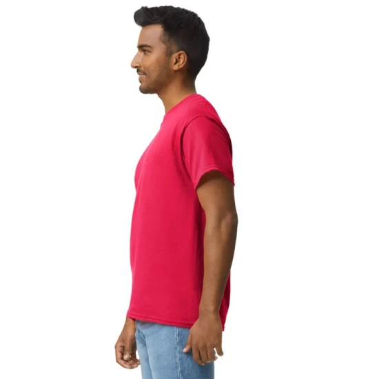 Tricou maneca scurta unisex, bumbac rezistent 203g/m2 Gildan 2000, Rosu Tricou maneca scurta unisex, bumbac rezistent 203g/m2 Gildan 2000, Rosu