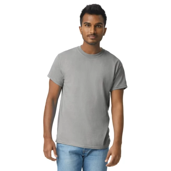 Tricou maneca scurta unisex, bumbac rezistent 203g/m2 Gildan 2000, Gri deschis Tricou maneca scurta unisex, bumbac rezistent 203g/m2 Gildan 2000, Gri deschis