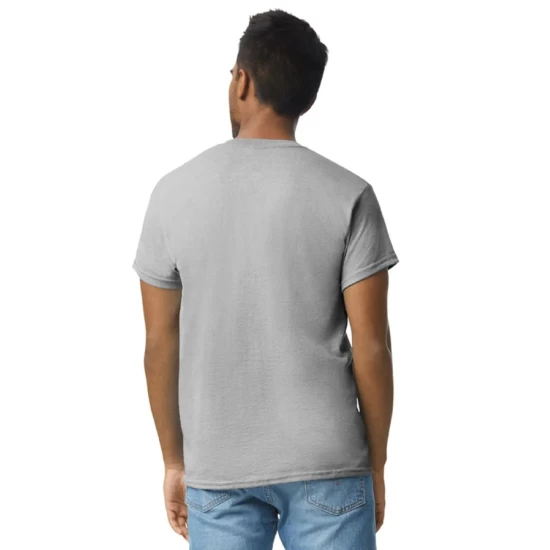Tricou maneca scurta unisex, bumbac rezistent 203g/m2 Gildan 2000, Gri deschis Tricou maneca scurta unisex, bumbac rezistent 203g/m2 Gildan 2000, Gri deschis
