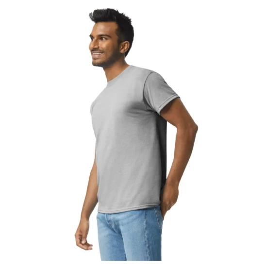 Tricou maneca scurta unisex, bumbac rezistent 203g/m2 Gildan 2000, Gri deschis Tricou maneca scurta unisex, bumbac rezistent 203g/m2 Gildan 2000, Gri deschis
