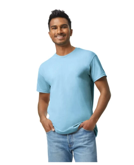 Tricou bumbac rezistent 180g/m2 Gildan 5000 Albastru deschis Tricou bumbac rezistent 180g/m2 Gildan 5000 Albastru deschis