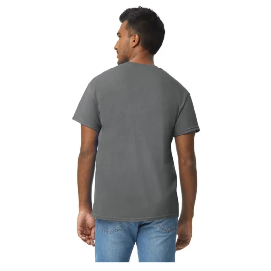 Tricou bumbac rezistent 180g/m2 Gildan 500, gri inchis Tricou bumbac rezistent 180g/m2 Gildan 500, gri inchis