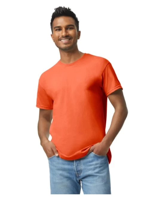 Tricou bumbac rezistent 180g/m2 Gildan 5000, Portocaliu Tricou bumbac rezistent 180g/m2 Gildan 5000, Portocaliu