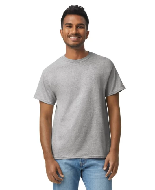 Tricou bumbac rezistent 180g/m2 Gildan 5000, Gri deschis