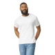 Tricou unisex bumbac 153g/m2, Gildan 64000 Alb Tricou unisex bumbac 153g/m2, Gildan 64000 Alb