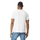 Tricou unisex bumbac 153g/m2, Gildan 64000 Alb Tricou unisex bumbac 153g/m2, Gildan 64000 Alb