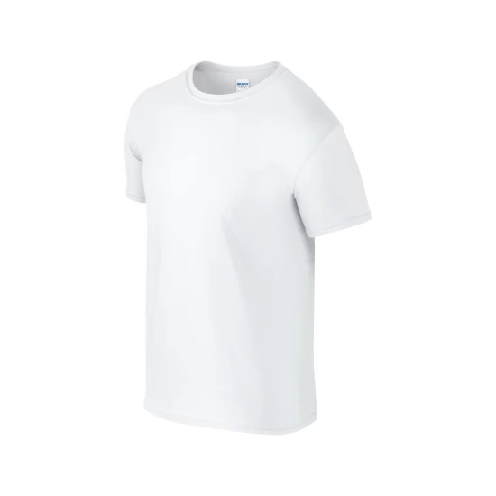 Tricou unisex bumbac 153g/m2, Gildan 64000 Alb Tricou unisex bumbac 153g/m2, Gildan 64000 Alb