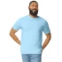 Tricou unisex  bumbac 153g/m2, Gildan 64000, Albastru deschis