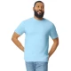 Tricou unisex bumbac 153g/m2, Gildan 64000, Albastru deschis Tricou unisex bumbac 153g/m2, Gildan 64000, Albastru deschis