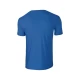 Tricou unisex bumbac 153g/m2, Gildan 64000, Albastru regal Tricou unisex bumbac 153g/m2, Gildan 64000, Albastru regal
