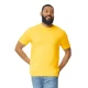 Tricou unisex bumbac 153g/m2, Gildan 64000 Galben Tricou unisex bumbac 153g/m2, Gildan 64000 Galben