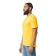 Tricou unisex bumbac 153g/m2, Gildan 64000 Galben Tricou unisex bumbac 153g/m2, Gildan 64000 Galben