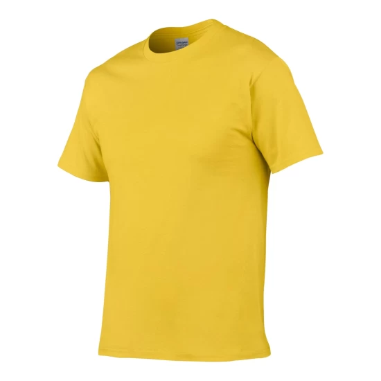 Tricou unisex bumbac 153g/m2, Gildan 64000 Galben Tricou unisex bumbac 153g/m2, Gildan 64000 Galben