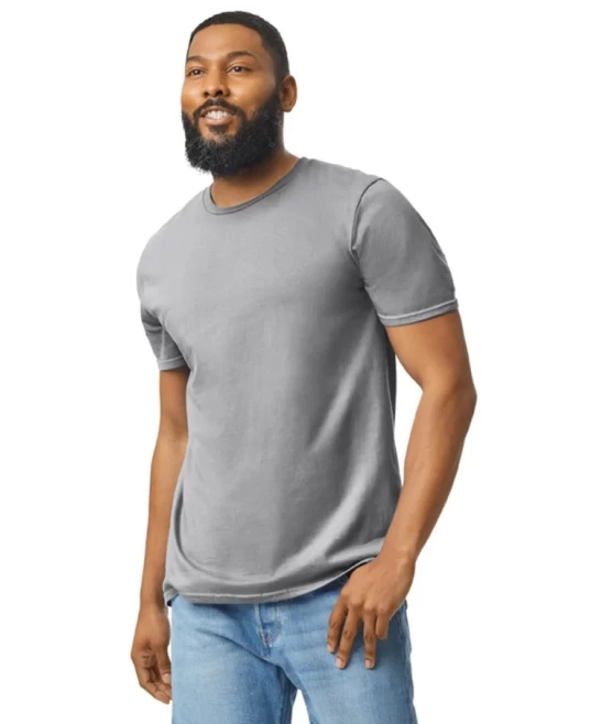 Tricou unisex  bumbac 153g/m2, Gildan 64000 Gri