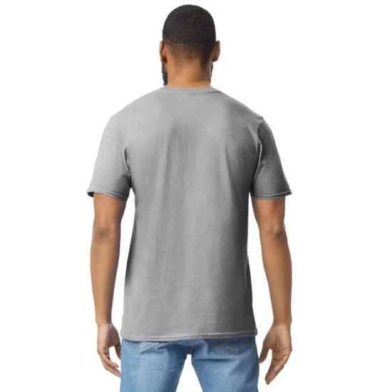 Tricou unisex bumbac 153g/m2, Gildan 64000 Gri Tricou unisex bumbac 153g/m2, Gildan 64000 Gri