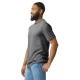 Tricou unisex bumbac 153g/m2, Gildan 64000 Gri inchis Tricou unisex bumbac 153g/m2, Gildan 64000 Gri inchis