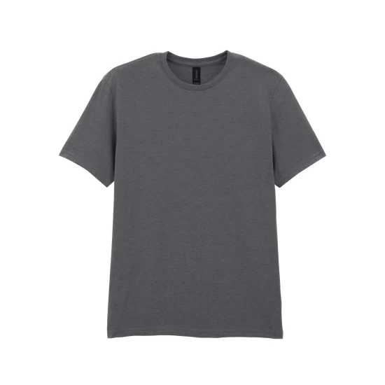 Tricou unisex bumbac 153g/m2, Gildan 64000 Gri inchis Tricou unisex bumbac 153g/m2, Gildan 64000 Gri inchis