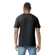 Tricou unisex bumbac 153g/m2, Gildan 64000 Negru Tricou unisex bumbac 153g/m2, Gildan 64000 Negru