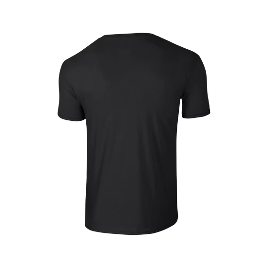 Tricou unisex bumbac 153g/m2, Gildan 64000 Negru Tricou unisex bumbac 153g/m2, Gildan 64000 Negru