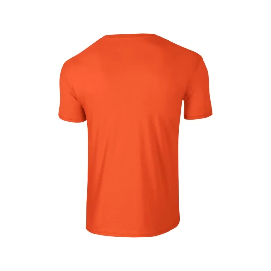 Tricou unisex bumbac 153g/m2, Gildan 64000 Portocaliu Tricou unisex bumbac 153g/m2, Gildan 64000 Portocaliu