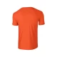 Tricou unisex bumbac 153g/m2, Gildan 64000 Portocaliu Tricou unisex bumbac 153g/m2, Gildan 64000 Portocaliu