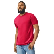 Tricou unisex  bumbac 153g/m2, Gildan 64000 Rosu