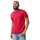 Tricou unisex bumbac 153g/m2, Gildan 64000 Rosu Tricou unisex bumbac 153g/m2, Gildan 64000 Rosu