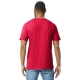 Tricou unisex bumbac 153g/m2, Gildan 64000 Rosu Tricou unisex bumbac 153g/m2, Gildan 64000 Rosu