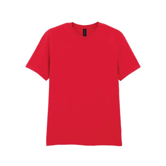 Tricou unisex bumbac 153g/m2, Gildan 64000 Rosu Tricou unisex bumbac 153g/m2, Gildan 64000 Rosu
