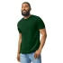 Tricou unisex  bumbac 153g/m2, Gildan 64000 Verde inchis