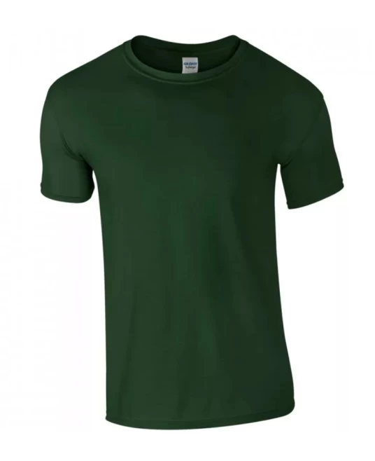 Tricou unisex  bumbac 153g/m2, Gildan 64000 Verde inchis