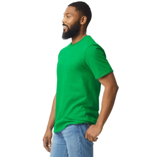 Tricou unisex bumbac 153g/m2, Gildan 64000 Verde Tricou unisex bumbac 153g/m2, Gildan 64000 Verde