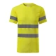 Tricou Hi-Vis dungi reflectorizante, 55% bumbac, Galben Tricou Hi-Vis dungi reflectorizante, 55% bumbac, Galben